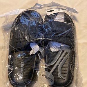 Cushionaire Women’s Feather Slide Sandals